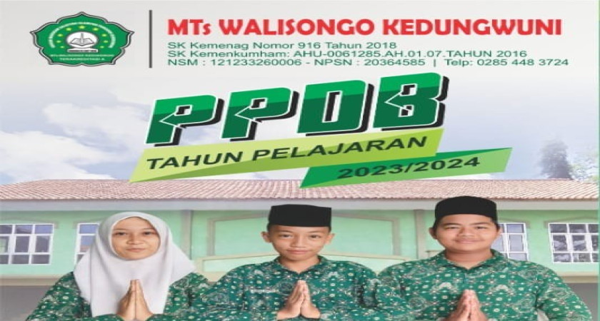 Penerimaan Peserta Didik Baru tahun 2023/2024