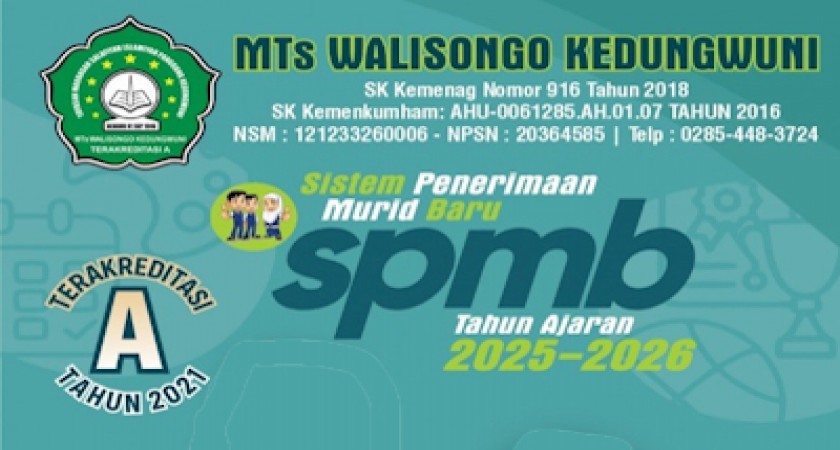 Penerimaan Peserta Didik Baru tahun 2025/2026