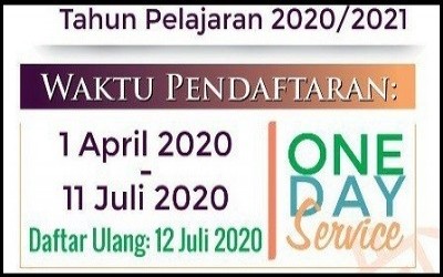 Penerimaan Peserta Didik Baru tahun 2020/2021